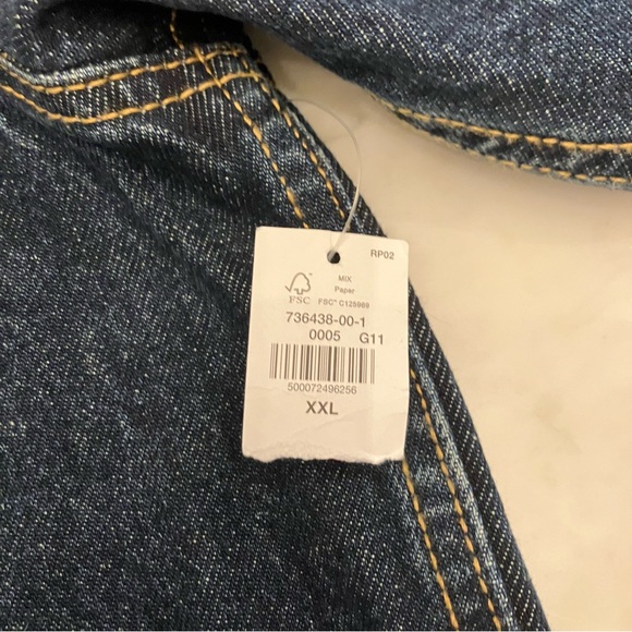 NWT Luna Moth embroidered denim jacket - Picture 5 of 9